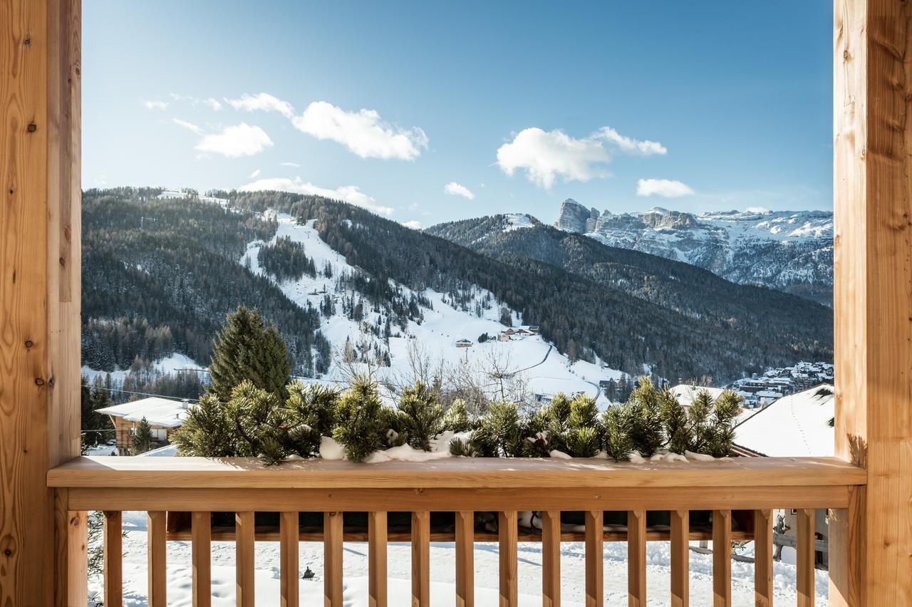 Hotel Ciasa Rü Blanch San Cassiano  Bagian luar foto